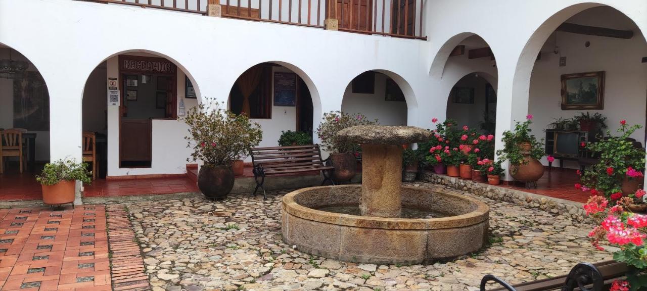 Posada Portal De La Villa Villa de Leyva Buitenkant foto