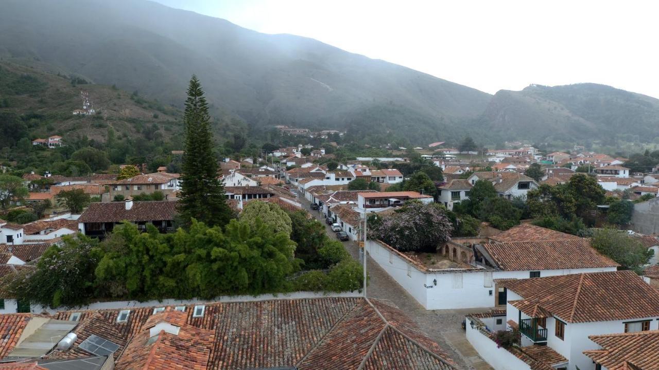 Posada Portal De La Villa Villa de Leyva Buitenkant foto