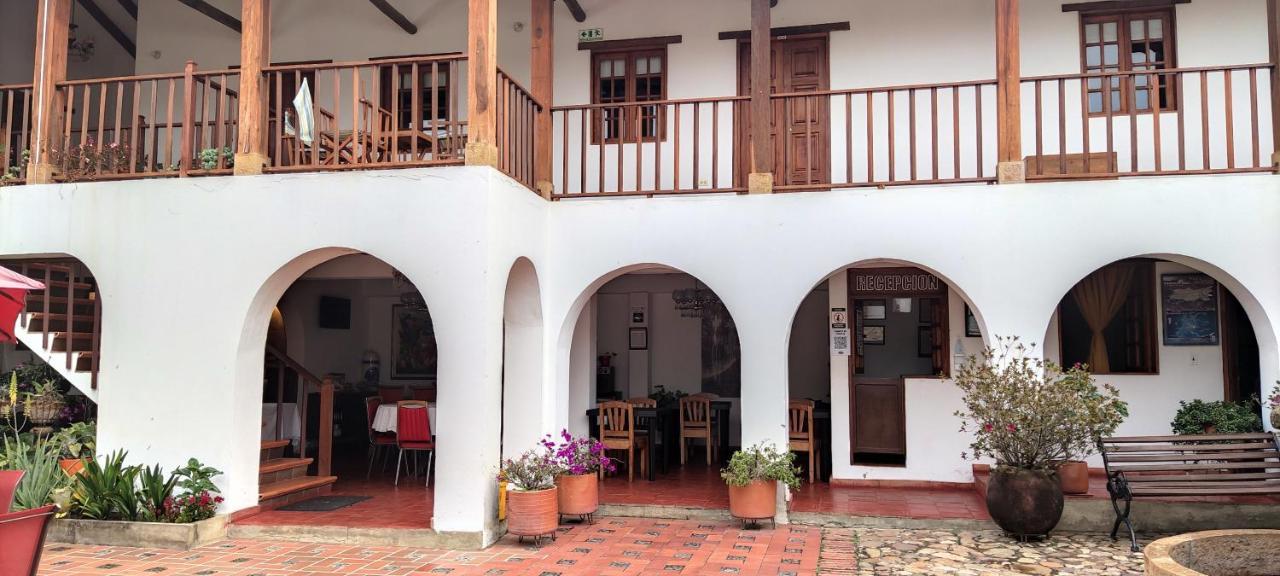 Posada Portal De La Villa Villa de Leyva Buitenkant foto