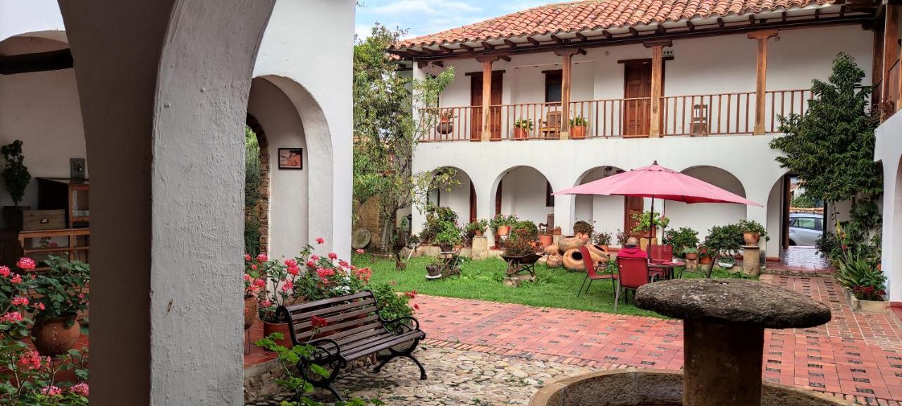 Posada Portal De La Villa Villa de Leyva Buitenkant foto