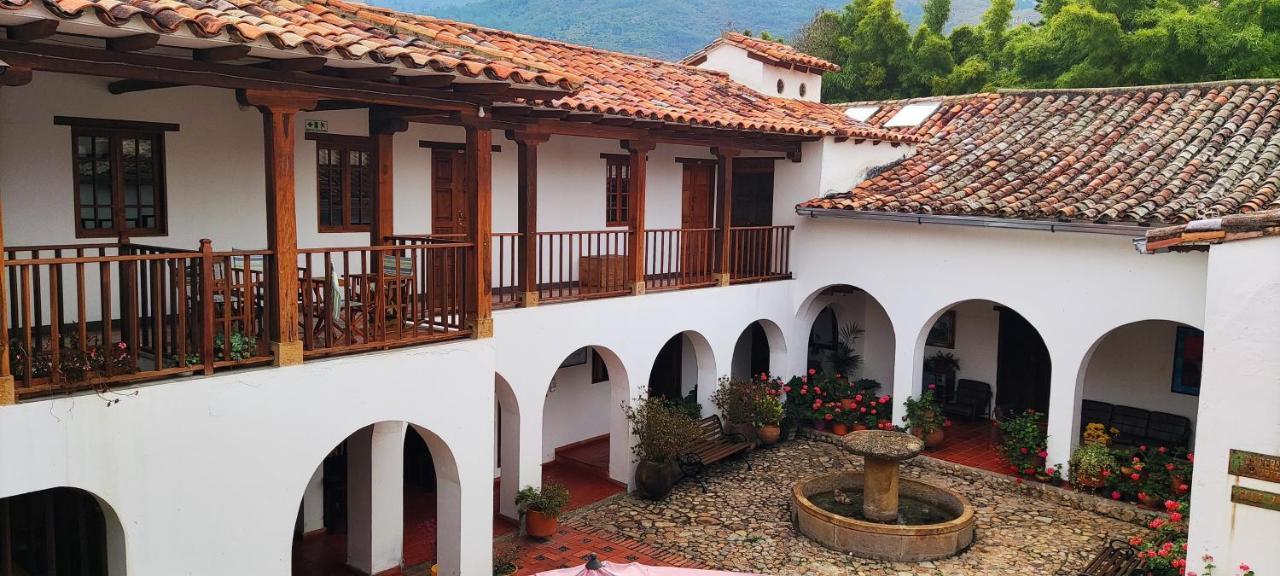 Posada Portal De La Villa Villa de Leyva Buitenkant foto