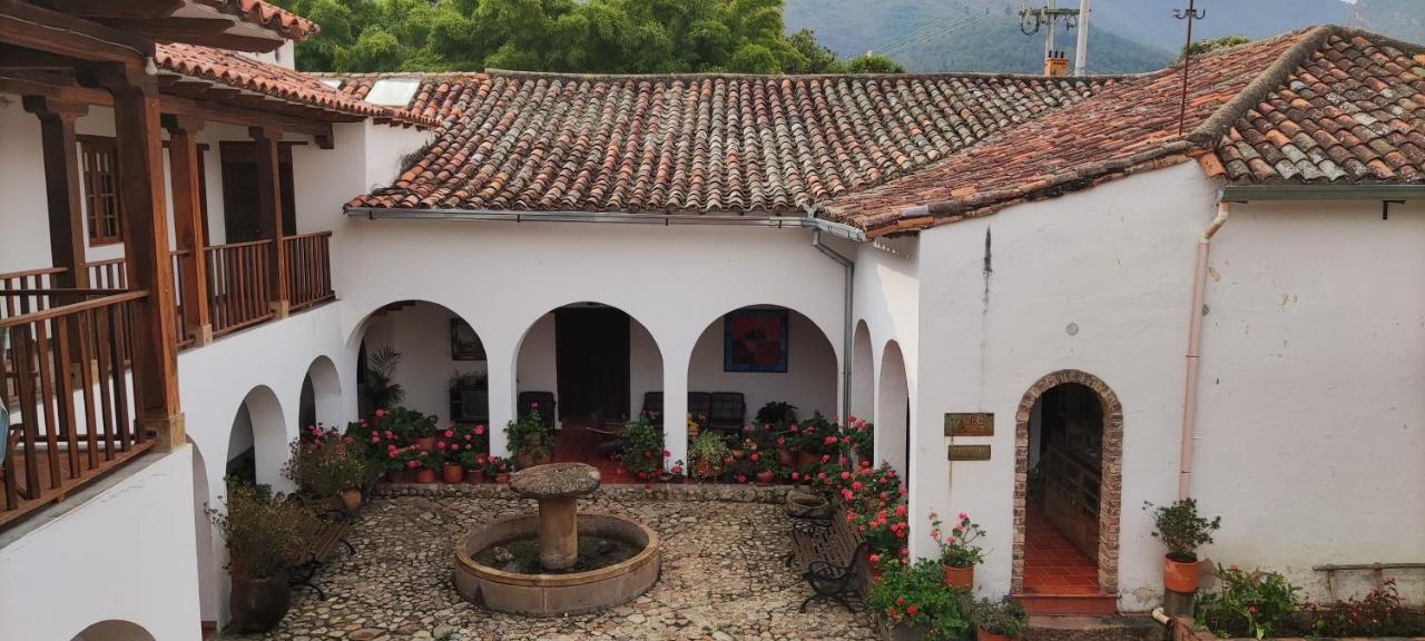 Posada Portal De La Villa Villa de Leyva Buitenkant foto