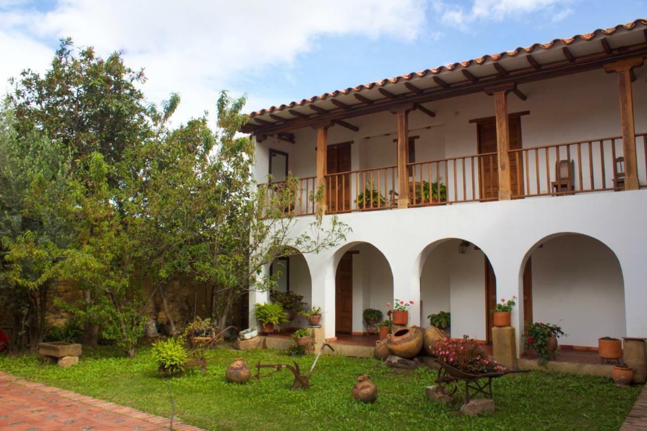 Posada Portal De La Villa Villa de Leyva Buitenkant foto
