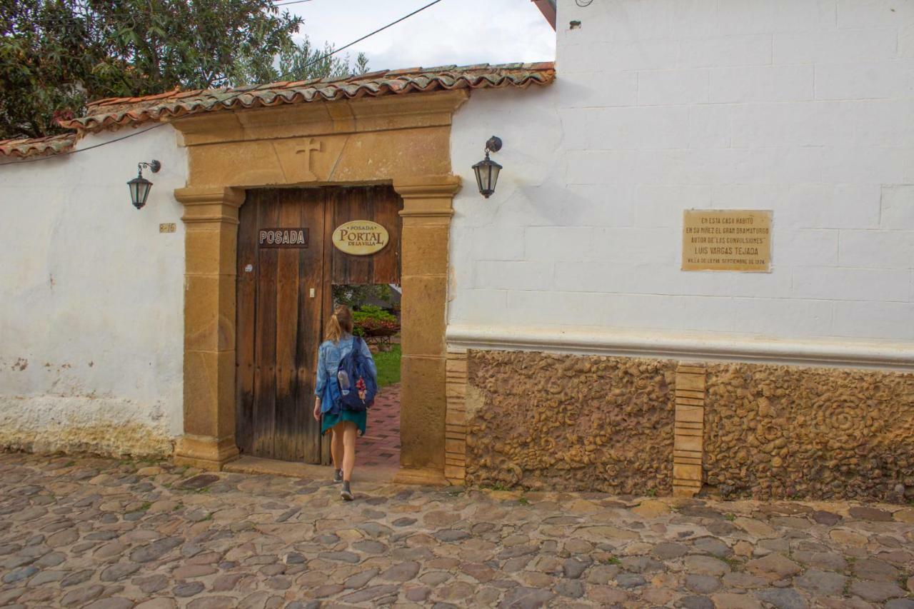Posada Portal De La Villa Villa de Leyva Buitenkant foto