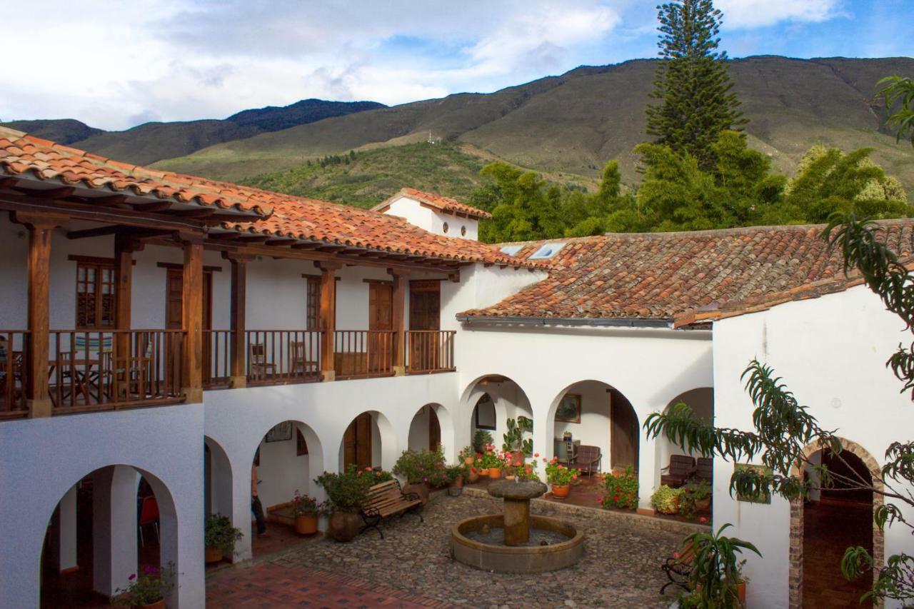 Posada Portal De La Villa Villa de Leyva Buitenkant foto